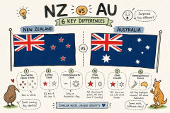 New Zealand vs Australia Flag: 6 Differences That Matter