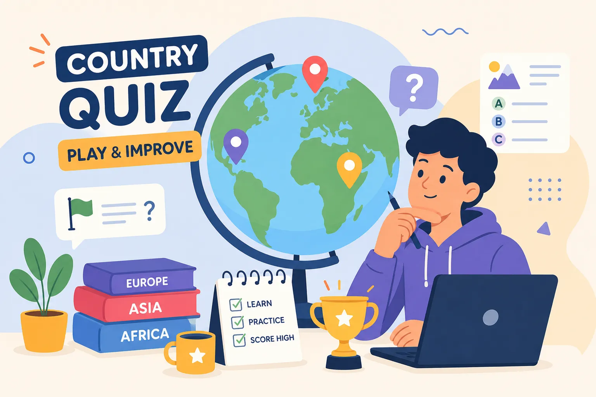 Countries in the World Quiz: How to Play and Improve Your Score