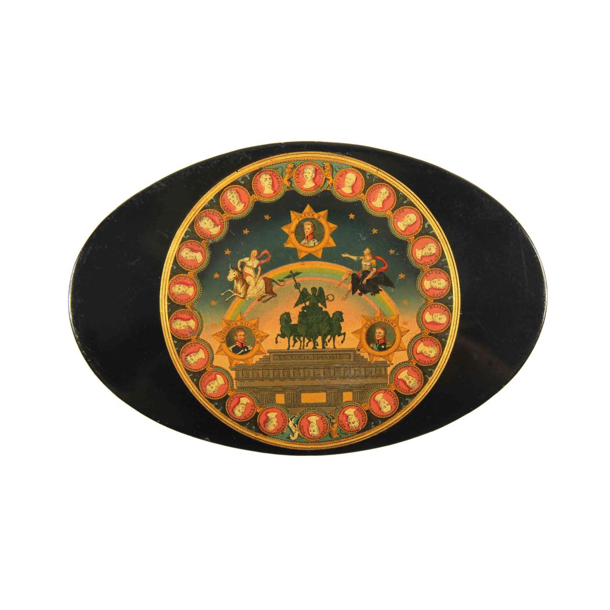 Friedensdose, oval