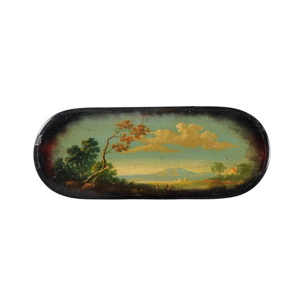Landschaft auf Schildpatt