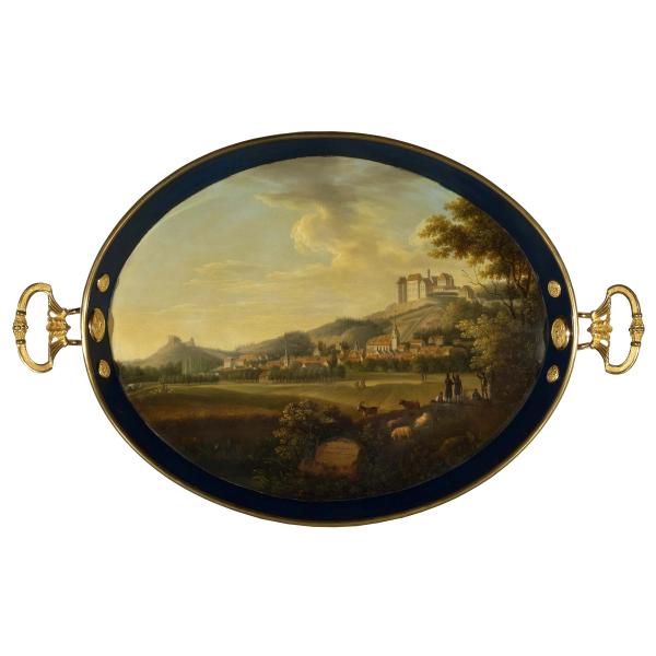 Landschaft mit Schloß