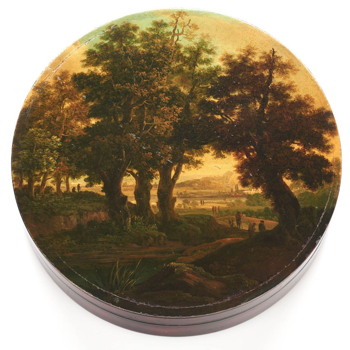 Eichenwaldlandschaft
