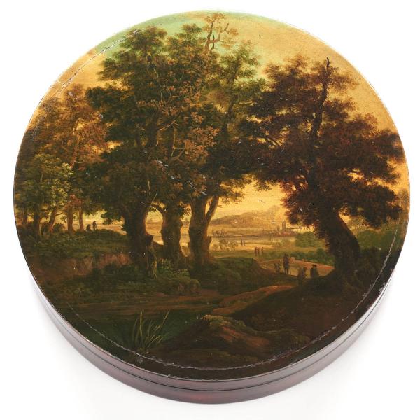 Eichenwaldlandschaft