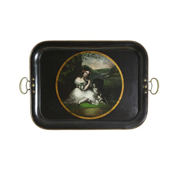 Mädchen mit Hunden