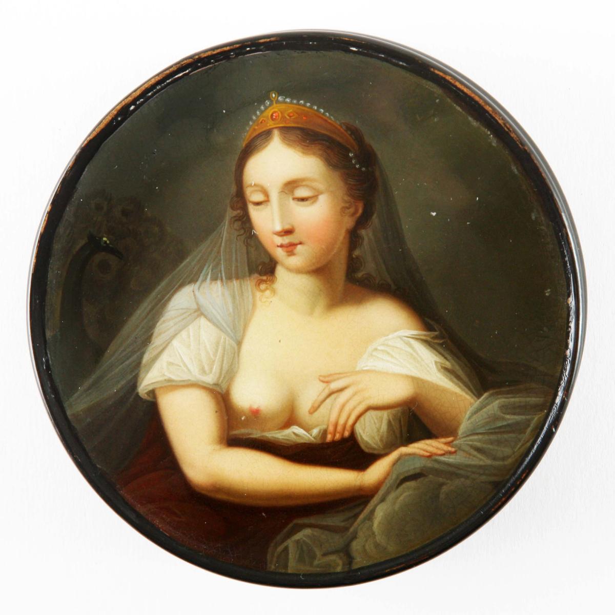 Juno mit Pfau