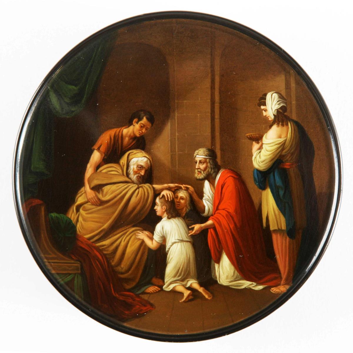 Jakob mit Enkeln