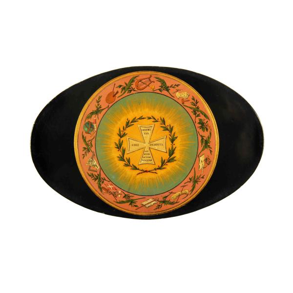 Friedensdose, oval
