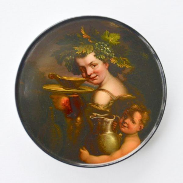 Bacchus mit Knaben