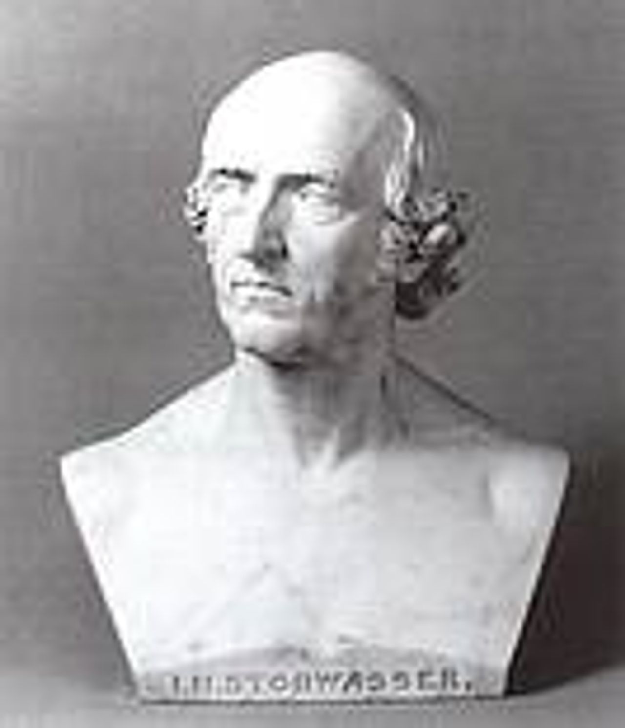 Büste des Johann Heinrich Stobwasser