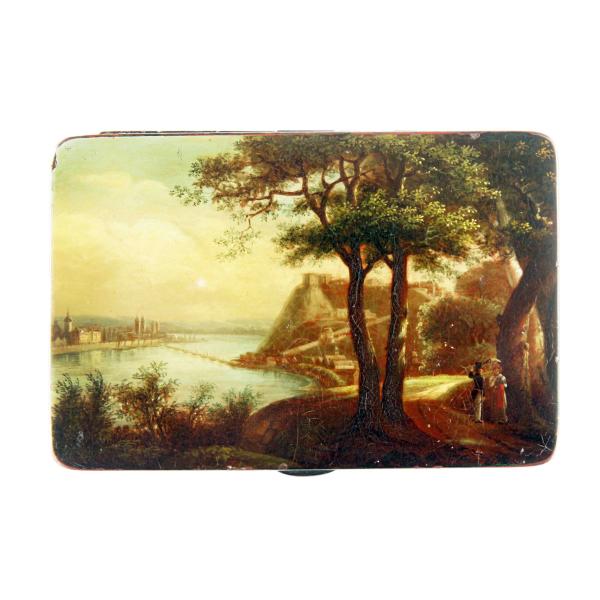 Blick auf Koblenz mit Ehrenbreitstein