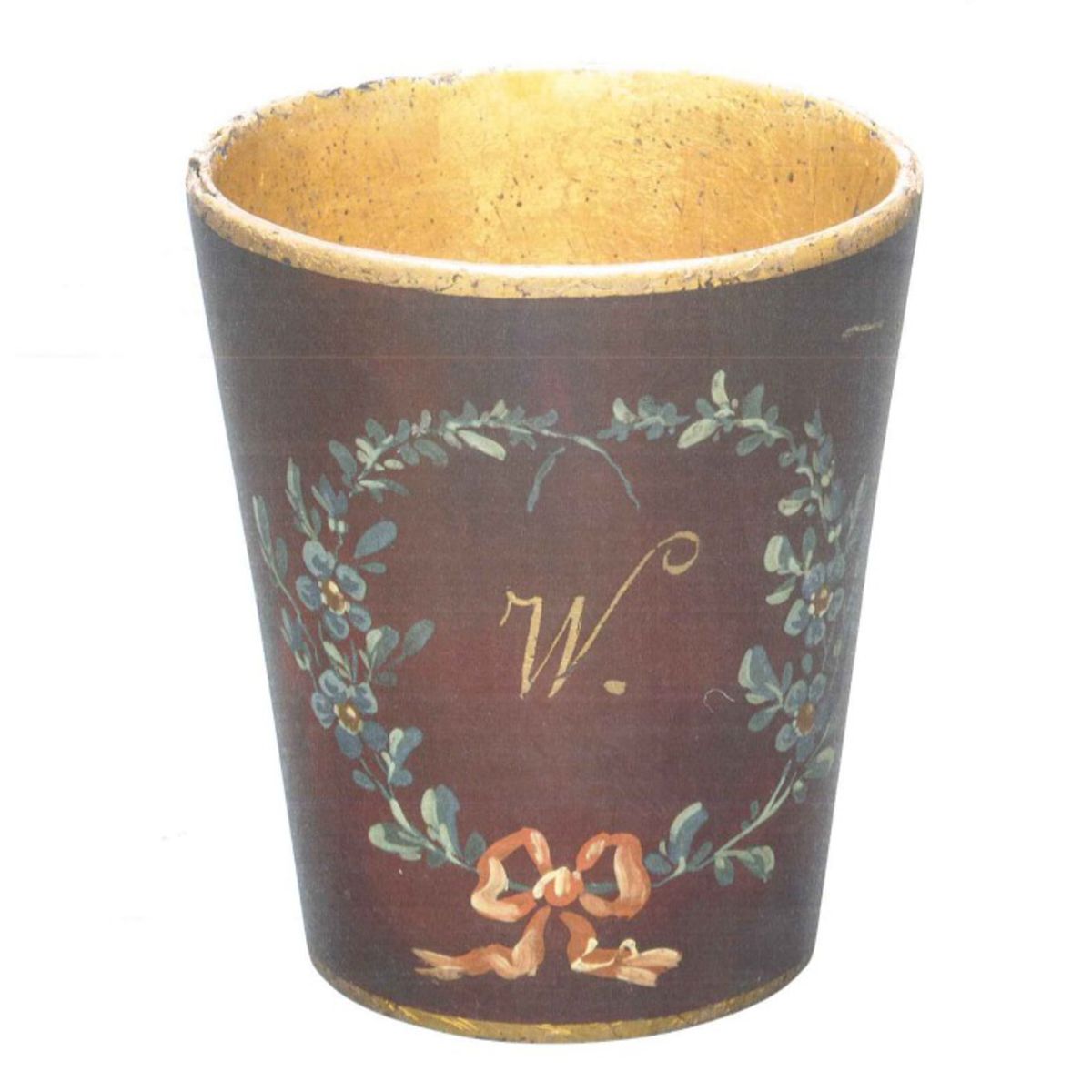 Trinkbecher mit W