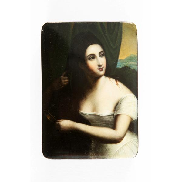 Bei der Toilette
