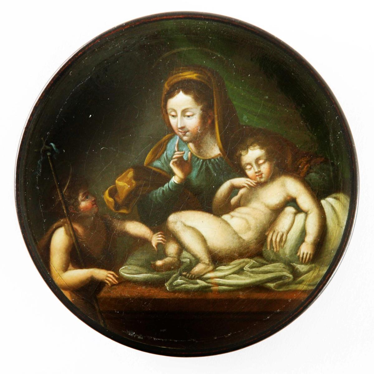 Madonna mit Christkind und Johannes