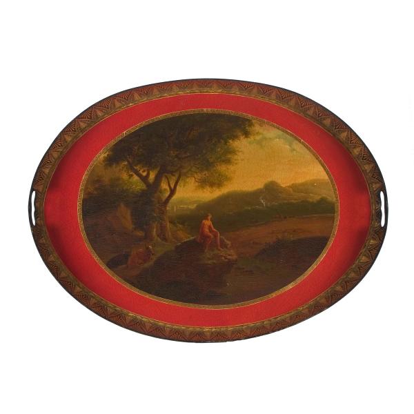 Landschaft mit Jüngling