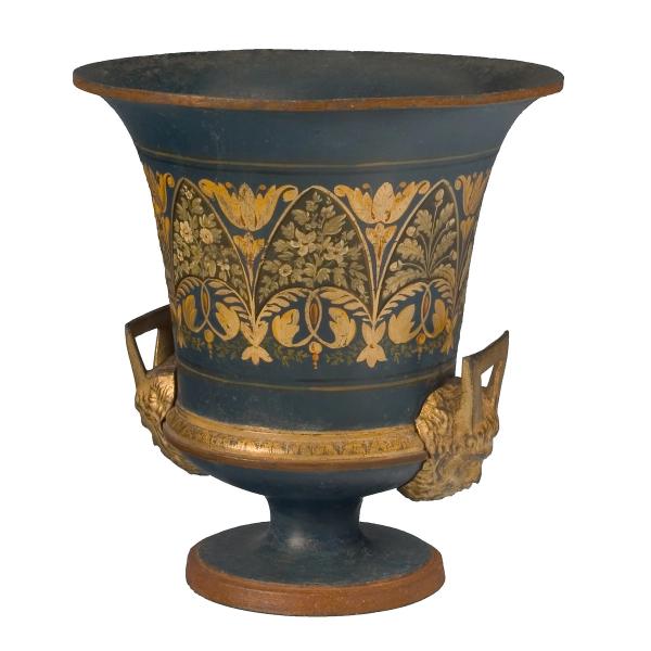 Kratervase mit Maskaronen