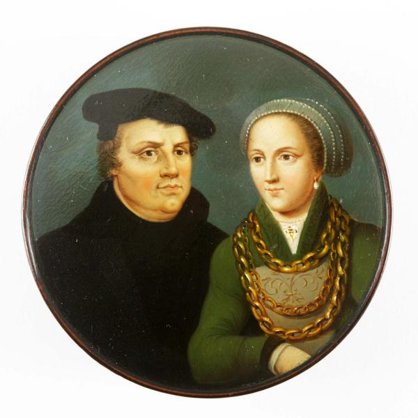 Luther und Gemahlin