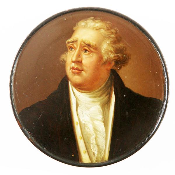 Herr mit Jabot