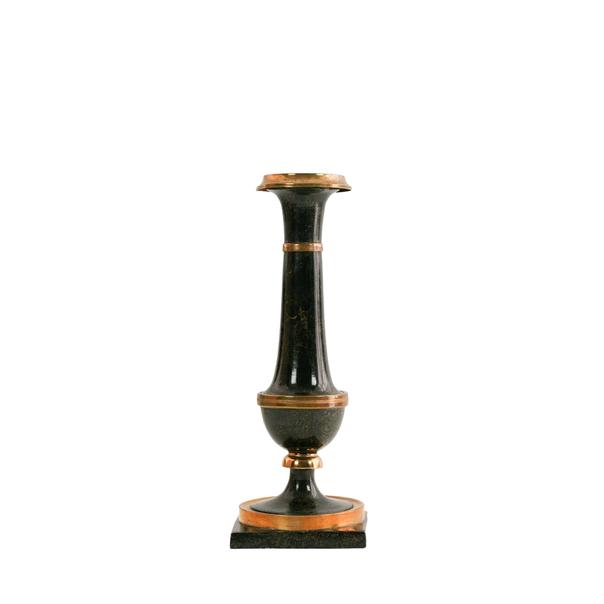 Kerzenhalter mit Goldbläschen Kerzenhalter mit Goldbläschen
