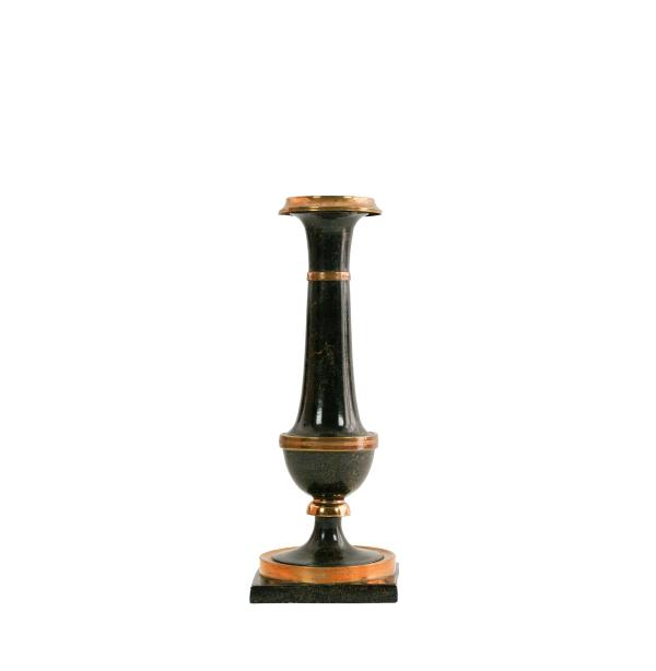 Kerzenhalter mit Goldbläschen
