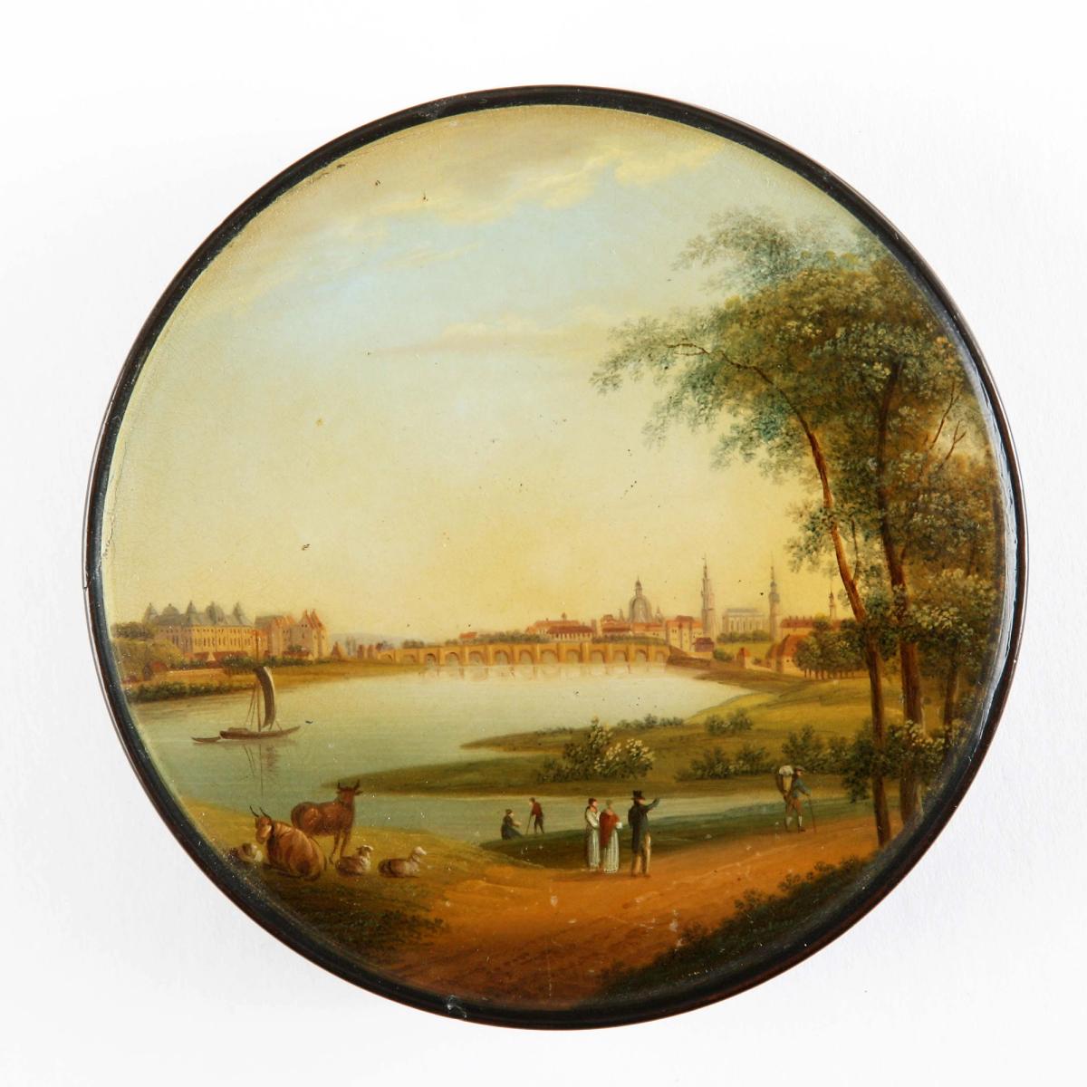 Blick auf Dresden
