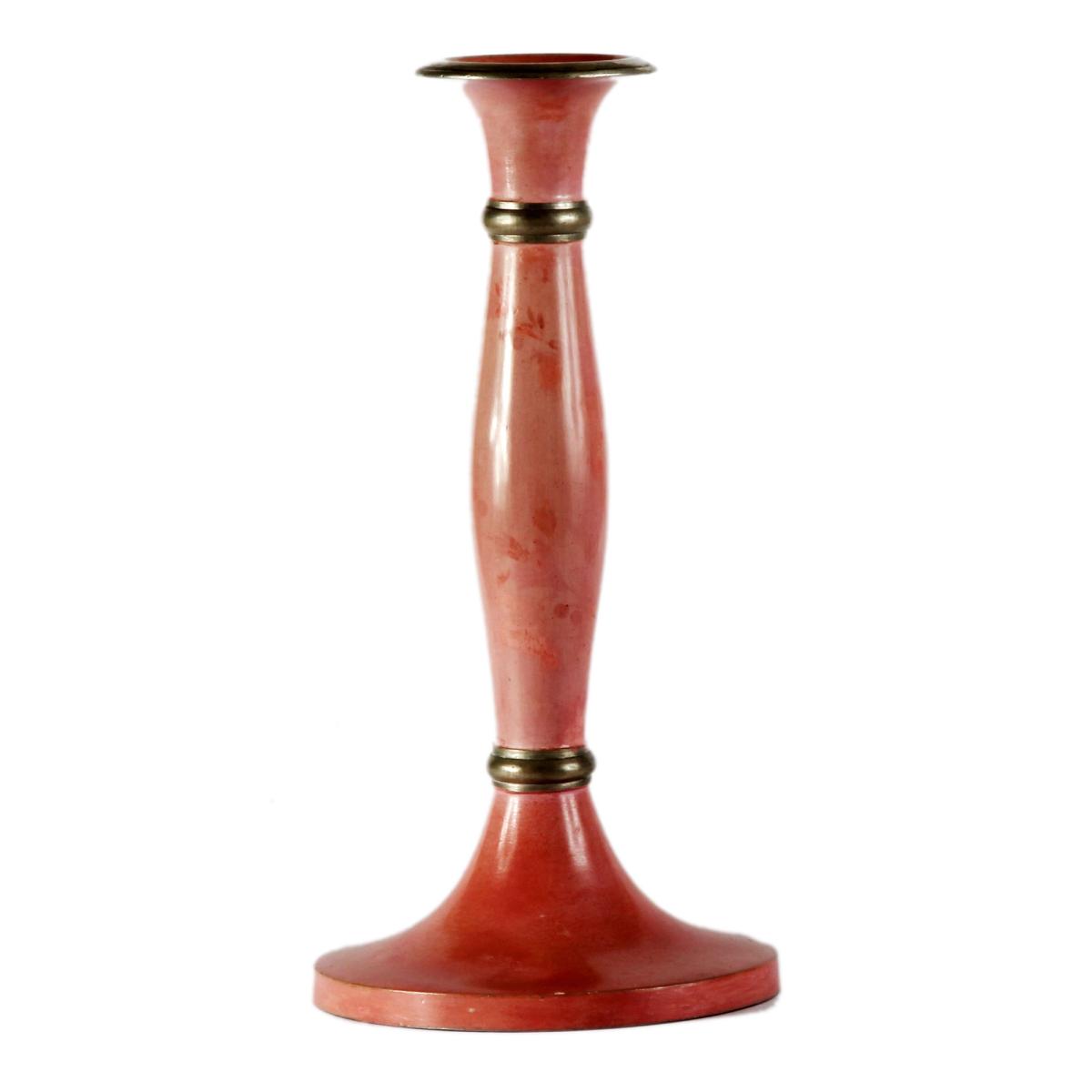 Kerzenhalter, rosa
