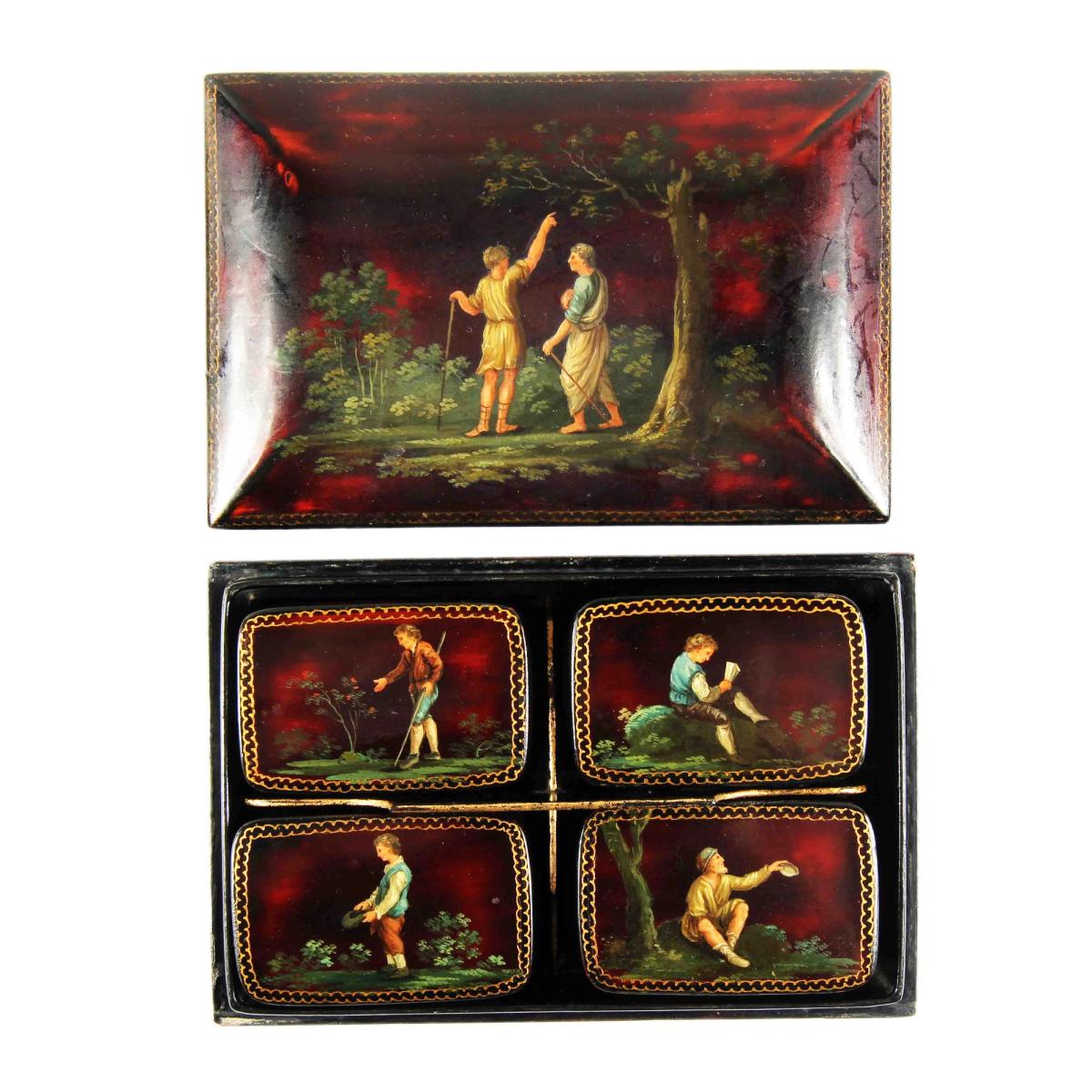 Frühe Spieleschatulle