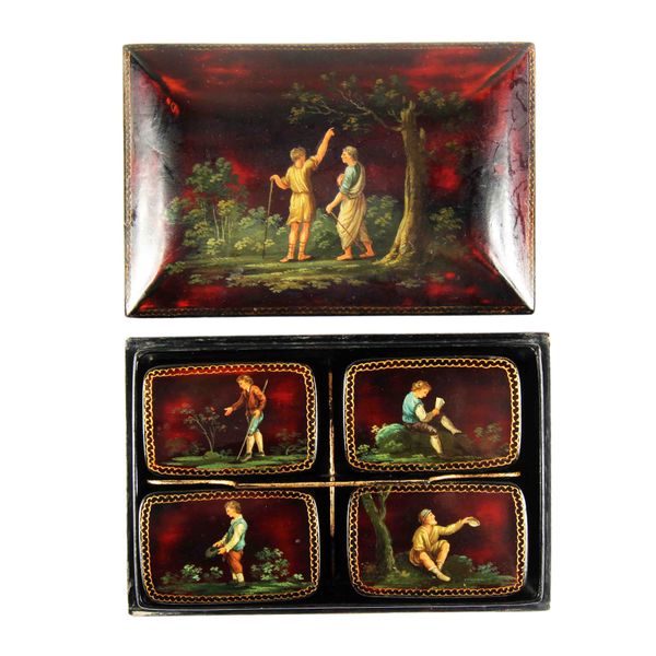 Frühe Spieleschatulle