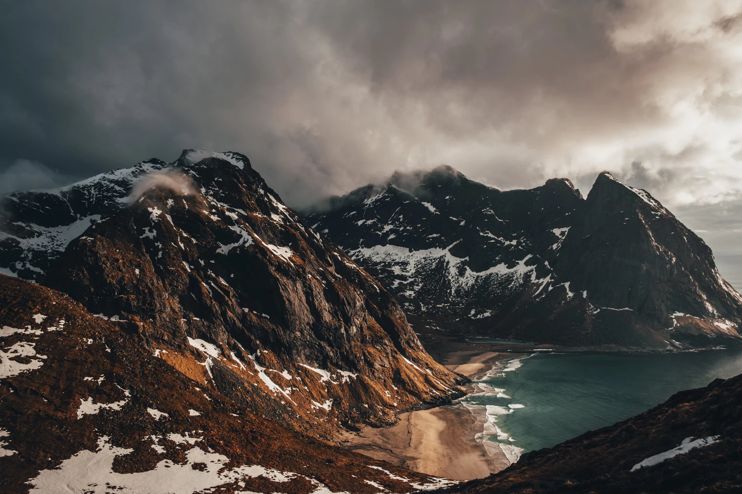 A mountain.