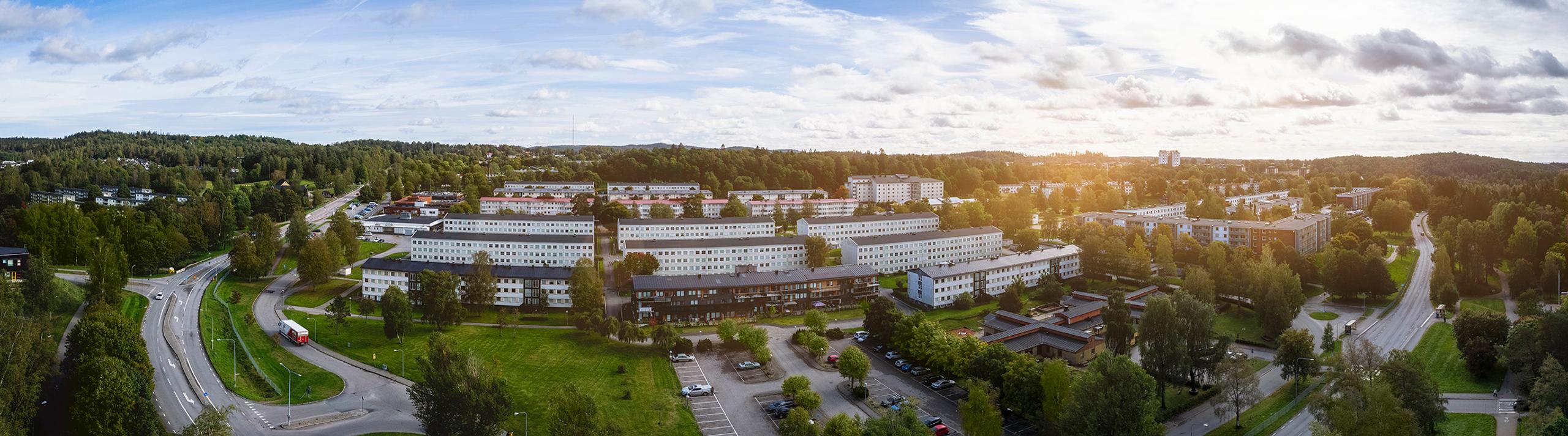 Översikt över området
Hässleholmen