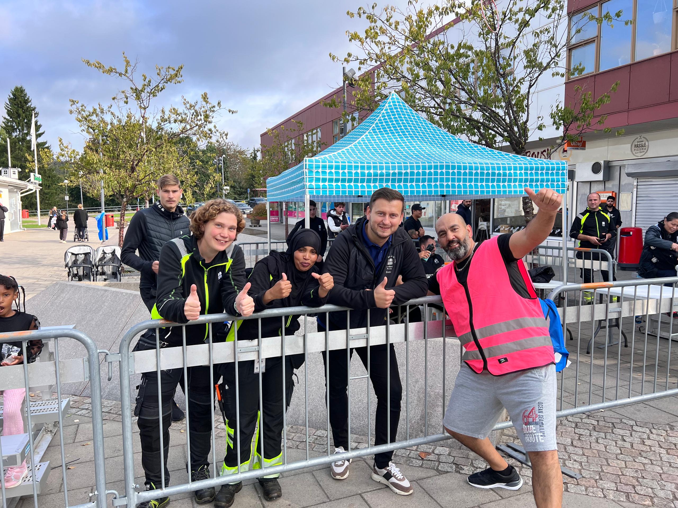 bostäder staff at hässlefesten