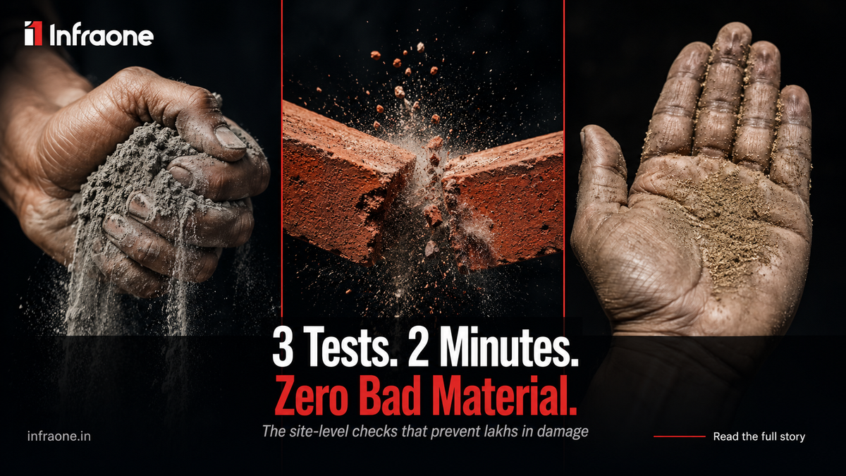 Three Material Tests Every Site Should Run Before Accepting Delivery