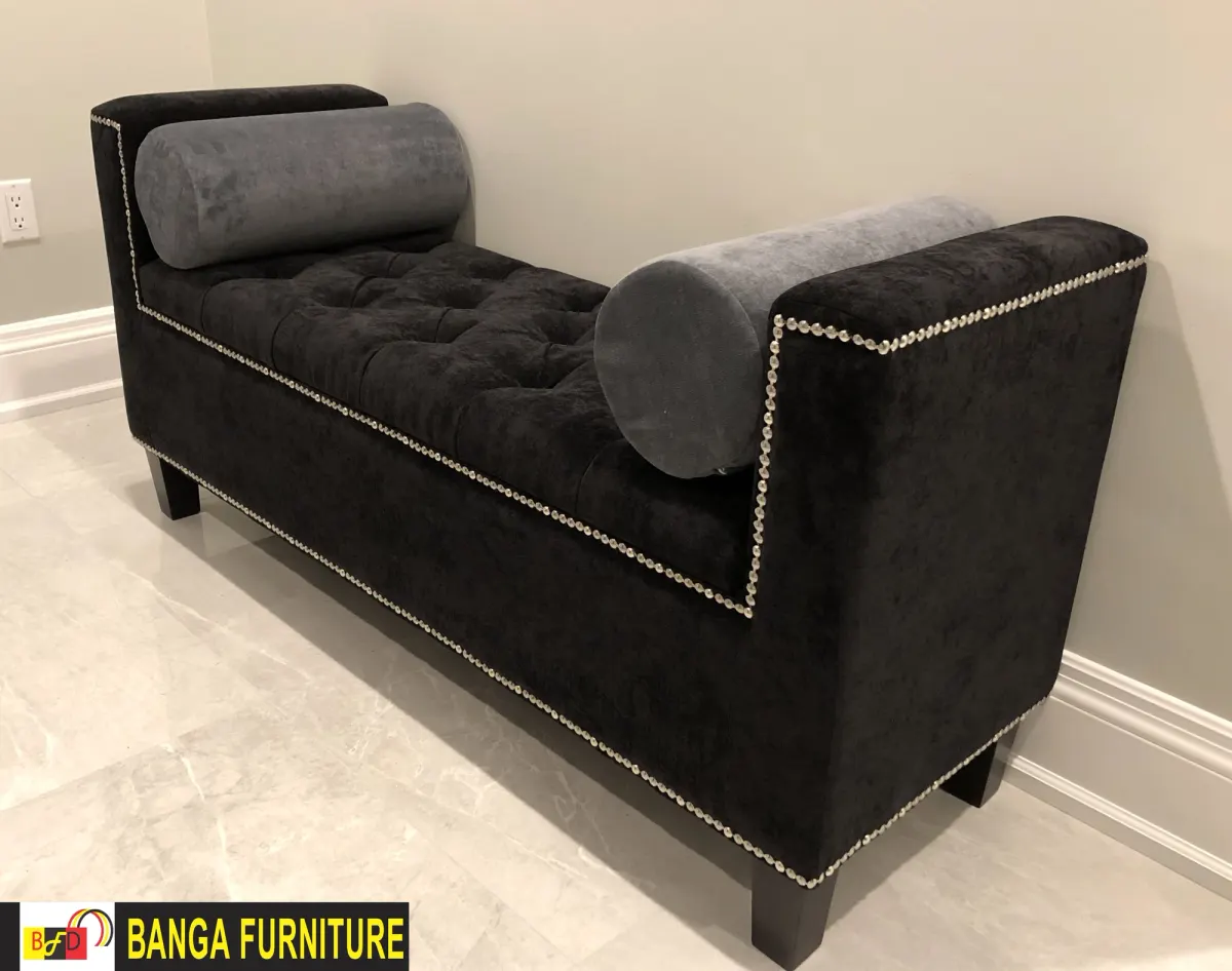 Upholstered bench — photo 1
