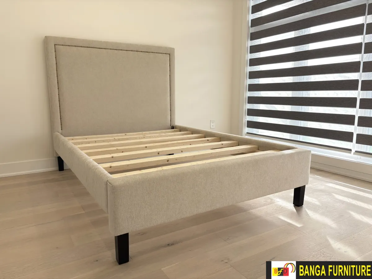 Glory upholstered bed frame — photo 1