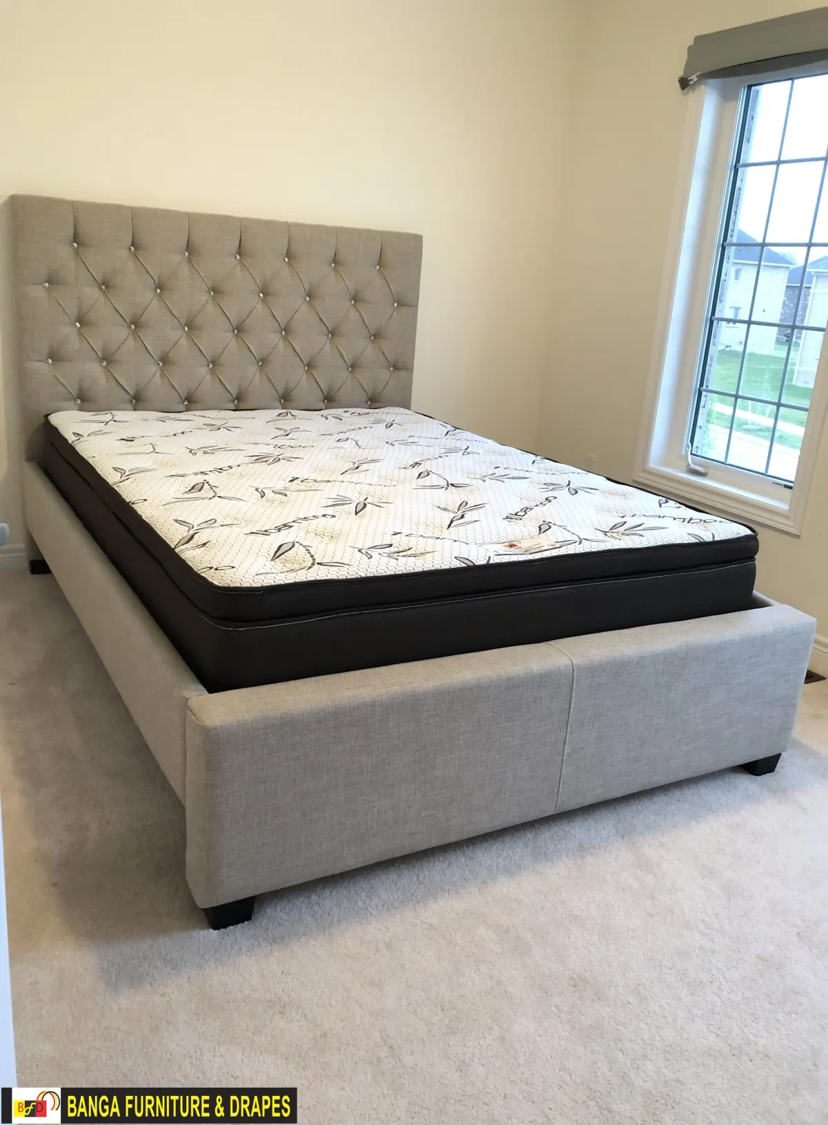 Ace upholstered bed frame — photo 3