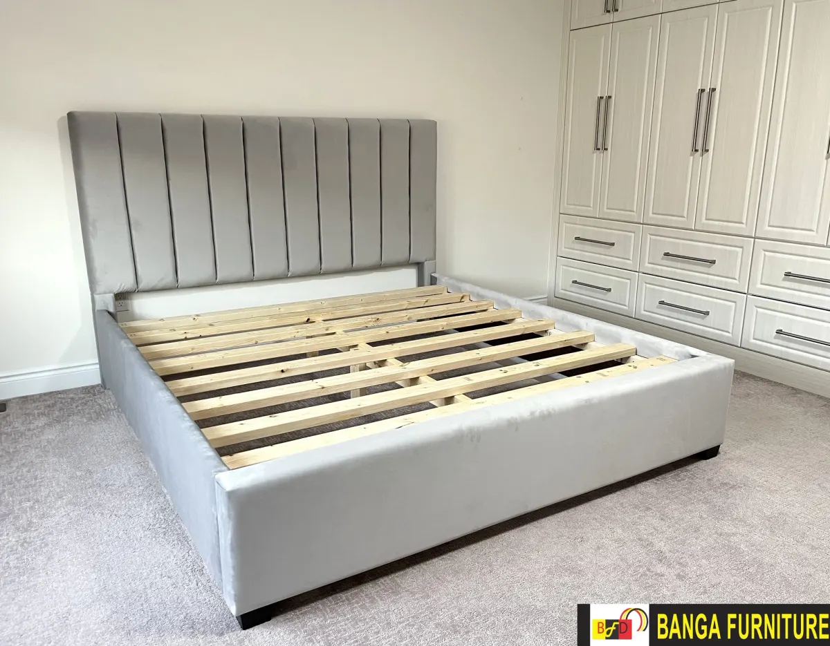 Madison upholstered bed frame — photo 2