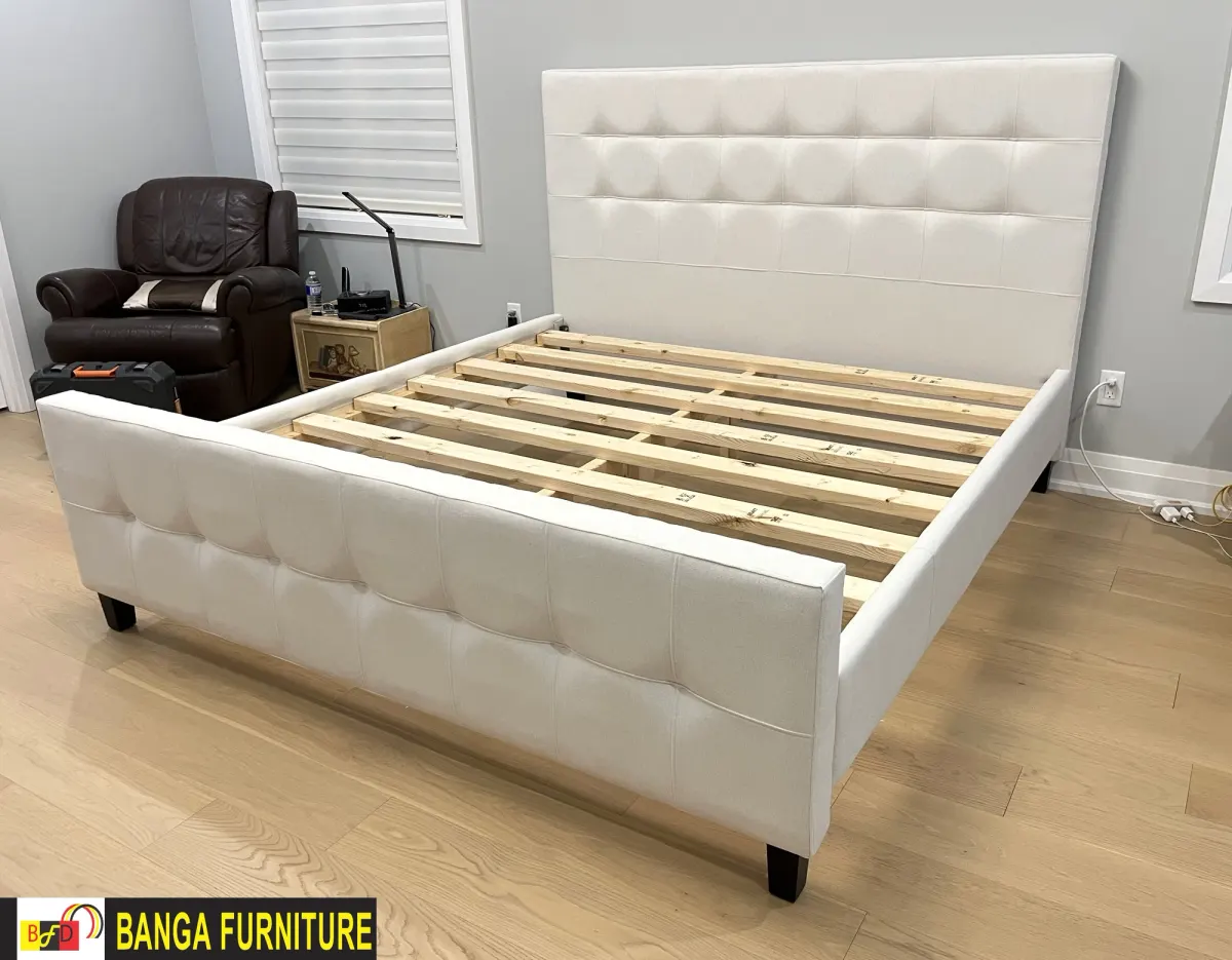 Victoria upholstered bed frame — photo 2