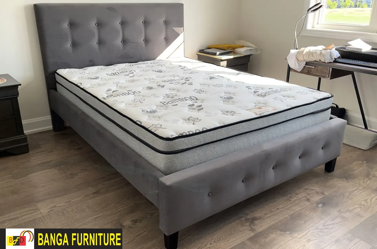 Prestige upholstered bed frame — photo 3