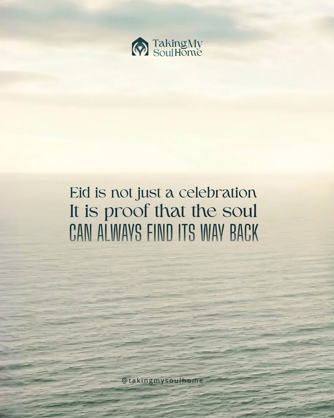 Eid is the harvest of the heart. 🌙 After a month of seeking, fasting, and praying, we arrive at the beautiful realization that the soul—no matter how far it wanders—will always recognize the path bac
