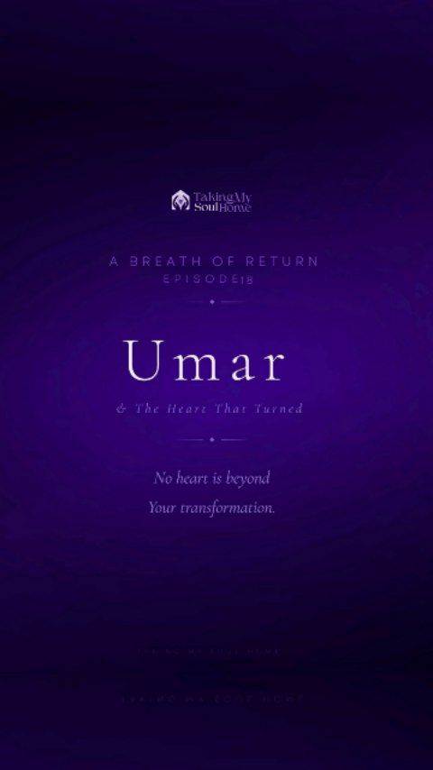 In this breath, we remember Umar (RA) — a heart once set on anger, transformed by Allah into strength, clarity, justice, and faith. His story reminds us that transformation does not begin with perfect