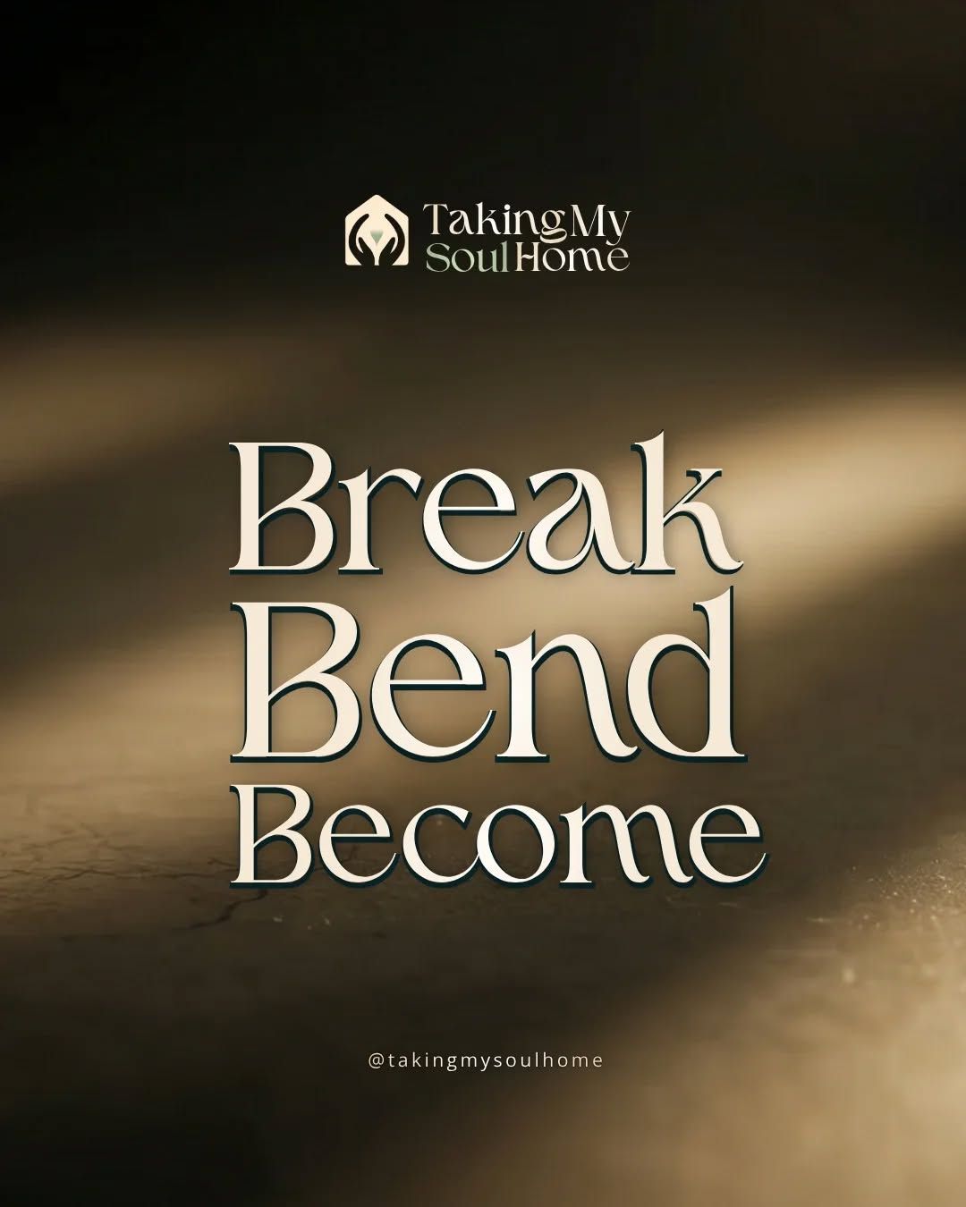 You bend…