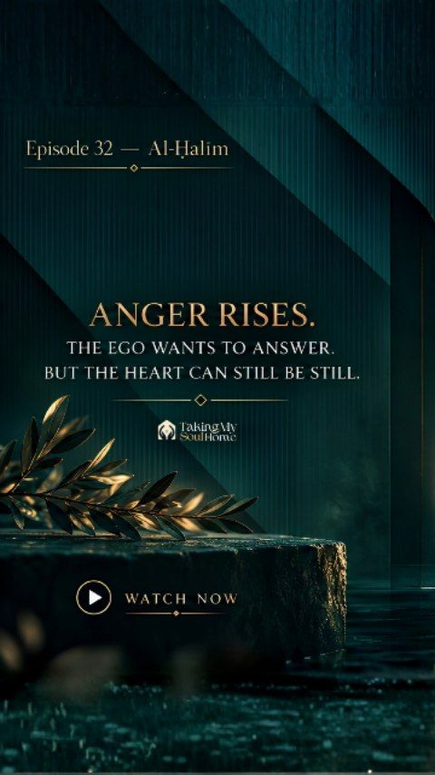 Anger can arrive before wisdom does.