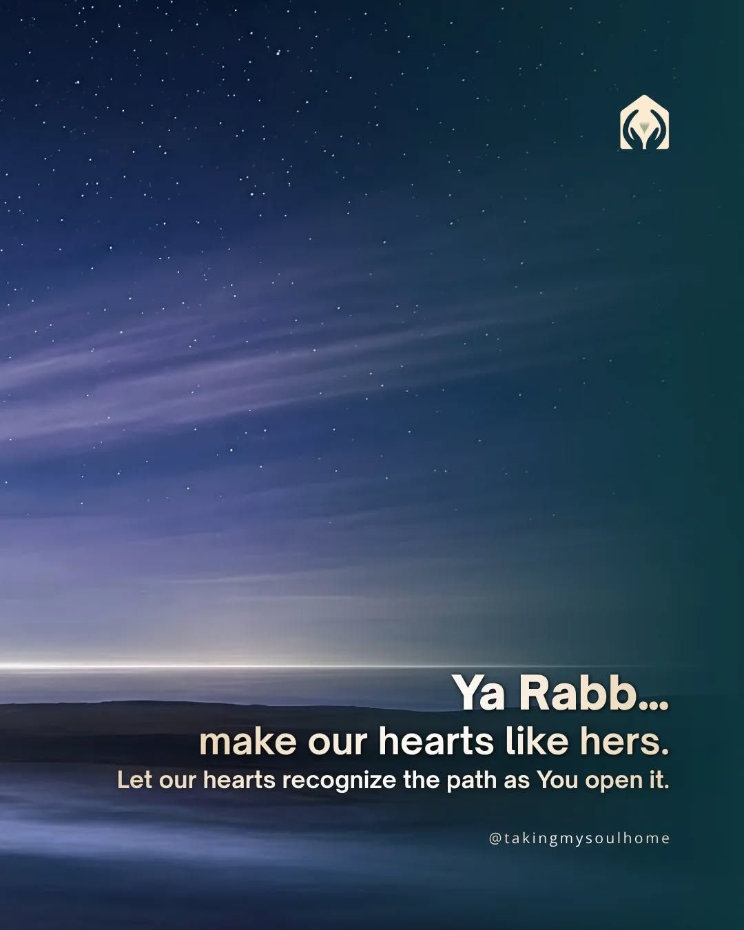 Ya Rabb…