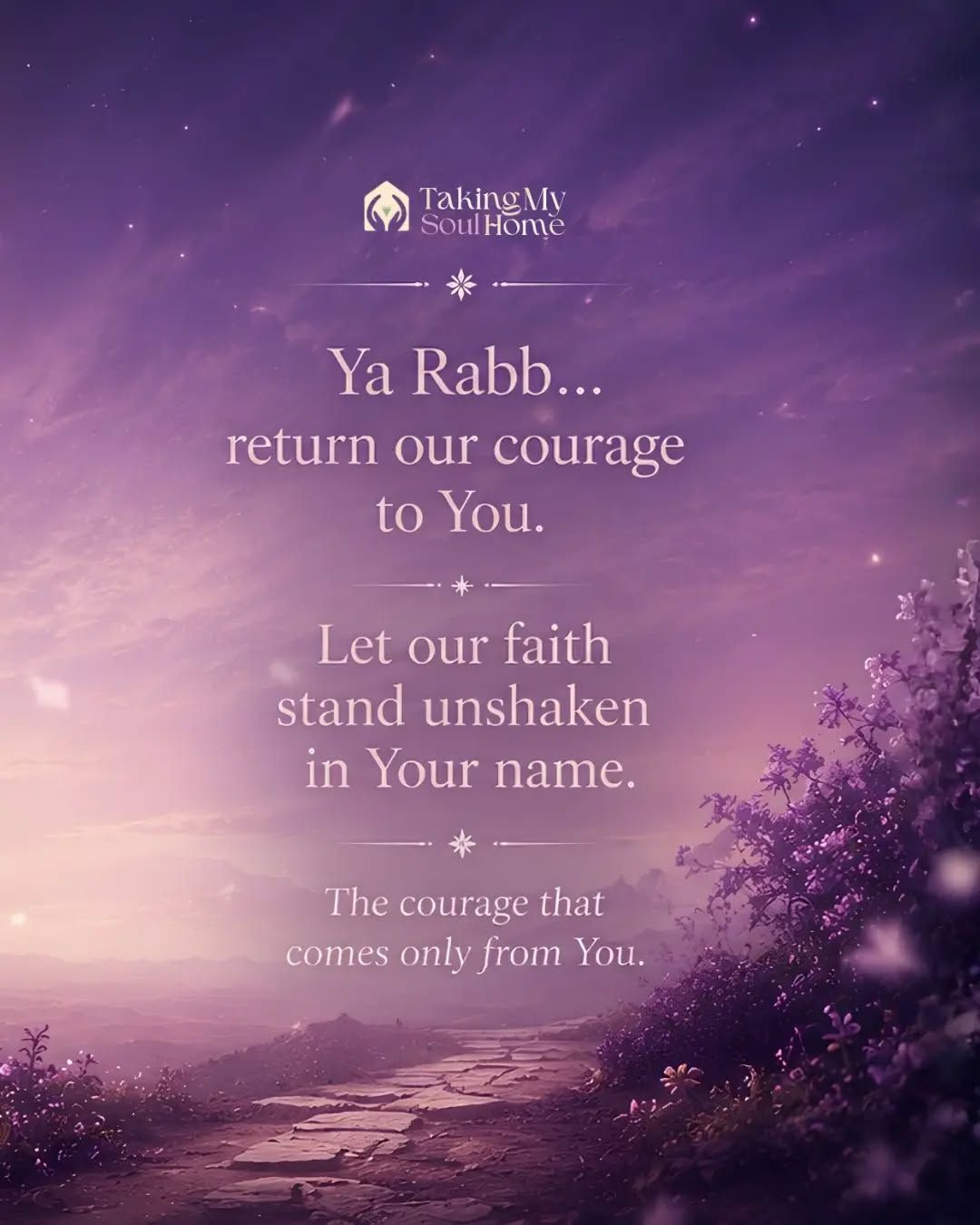Ya Rabb…