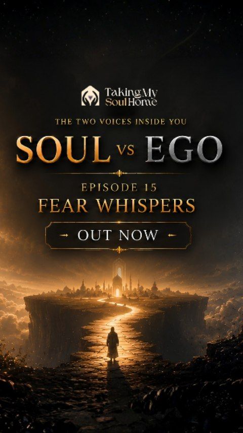 Fear whispers, "What if I fall?" The Soul answers with a question that changes everything: "What if you fly?" This episode explores the quiet battle between fear and trust, revealing how surrender isn