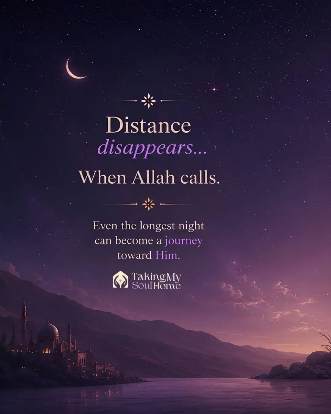 Some journeys cannot be measured in miles.