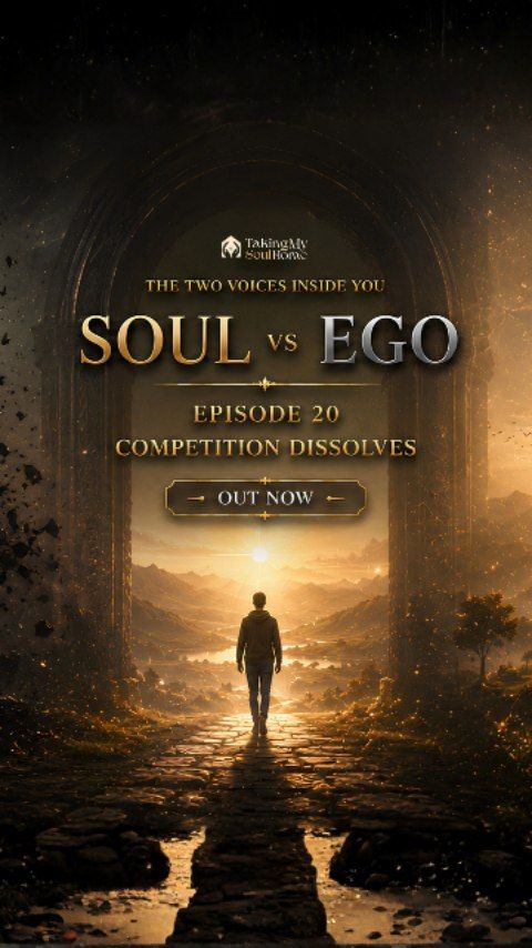 The Ego keeps score. Who is ahead? Who has more? Who won?