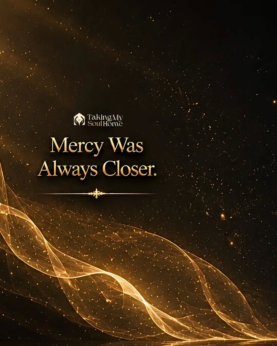 Sometimes the distance we feel from ourselves feels impossible to cross. But the Soul knows something the wounded heart forgets: you were never as far away as you believed. What feels like the end may