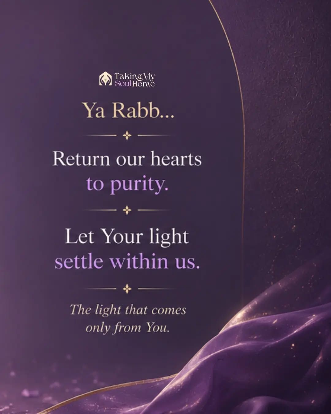 Ya Rabb...