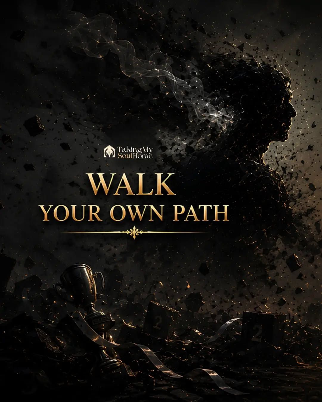 You were never meant to exhaust yourself trying to outrun everyone else. The Soul does not measure its worth by being ahead. It remembers where it is going. Slow down. Walk with intention. What is wri