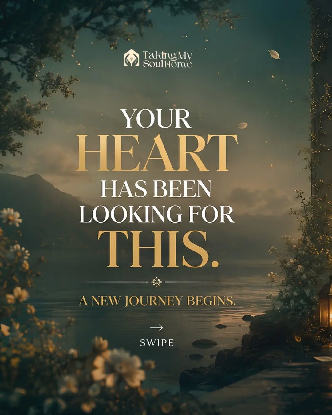 Some journeys don't begin with perfect faith.
